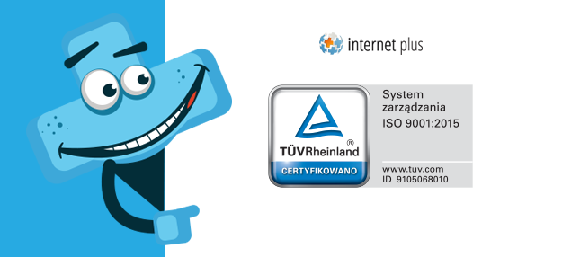 Kolejny rok certyfikacji ISO sukcesem agencji Internet Plus z Poznania