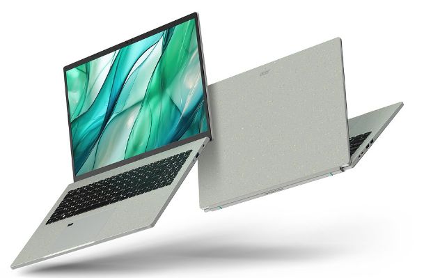 Acer Aspire Vero 16 z procesorem Intel Core Ultra oraz laptopy Aspire Go