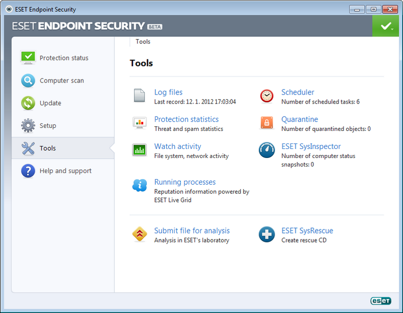 eset endpoint security solutions beta