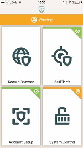 G DATA Mobile Internet Security dla urządzeń z systemem iOS