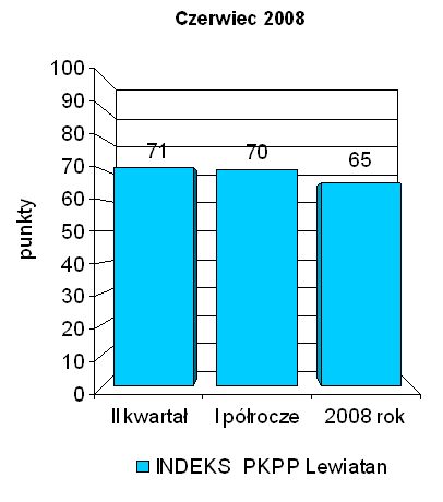 Indeks biznesu PKPP Lewiatan VI 2008