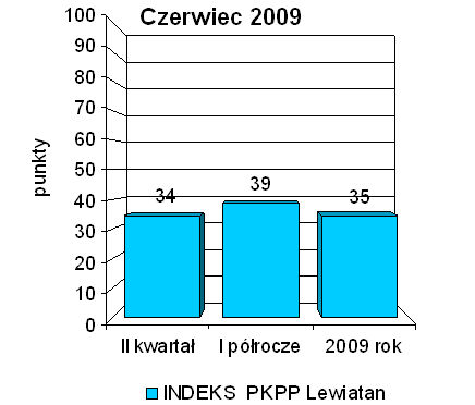 Indeks biznesu PKPP Lewiatan VI 2009