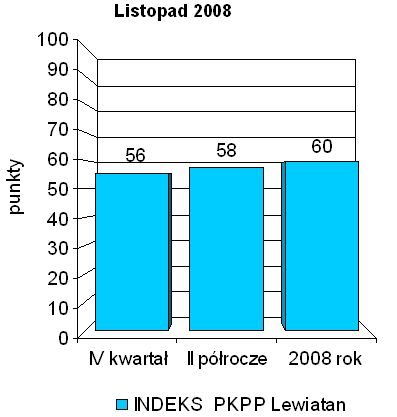 Indeks biznesu PKPP Lewiatan XI 2008
