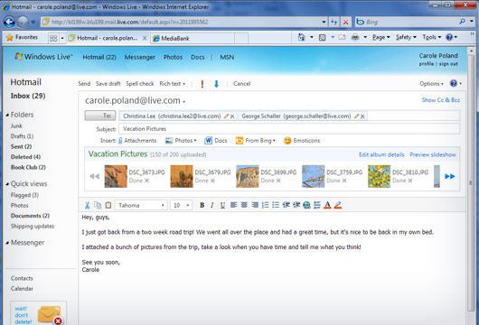 Windows Live Hotmail w nowej wersji