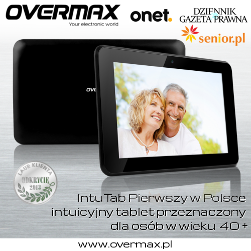 Tablet Overmax IntuTab 