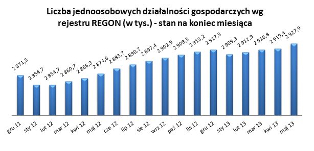 Rejestracja REGON V 2013