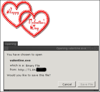 Walentynki 2012: uwaga na spam