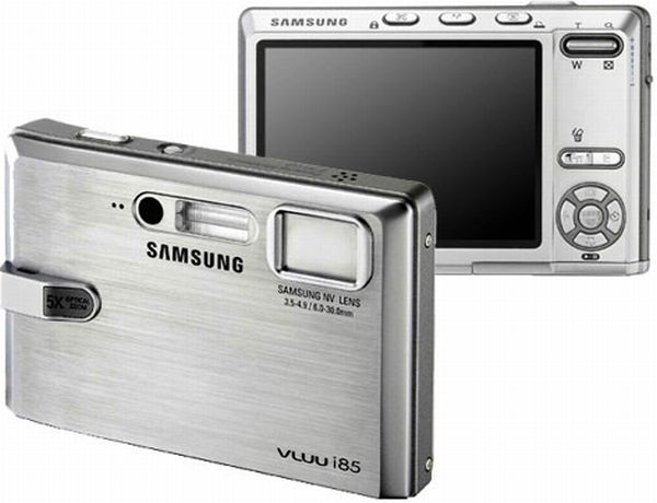 Aparaty Samsung NV oraz multimedialny i85