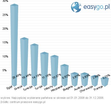 Turystyka wśród internautów w 2008