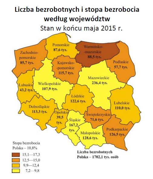 Bezrobocie w Polsce V 2015