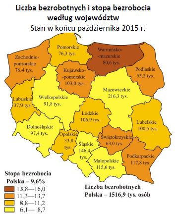 Bezrobocie w Polsce X 2015