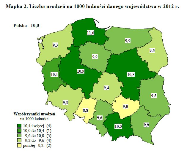 Dzieci w Polsce w 2012 r.