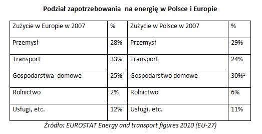 Polskie budownictwo nie jest energooszczędne
