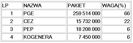 WGPW w 2009 r. i nowy indeks WIG-energia