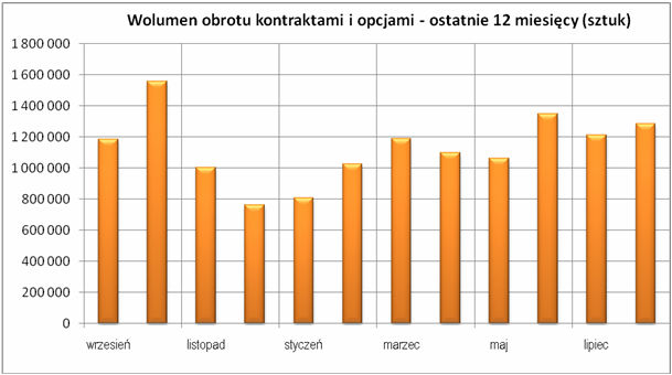 Obroty akcjami na GPW rekordowe w VIII 2009