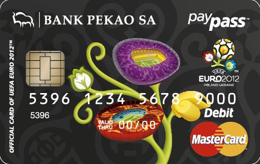 Bank Pekao: karty prepaid UEFA EURO 2012