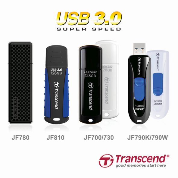 Nowe pendrive'y USB 3.0 firmy TRANSCEND – nawet do 256 GB