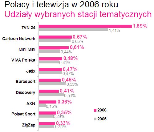 Polacy i telewizja w 2006 roku