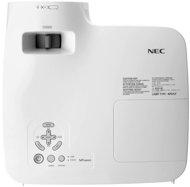 Projektory NEC NP500WS i NP600S