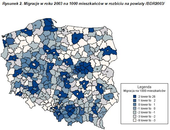 Mobilność - przeprowadzki Polaków