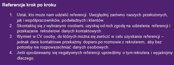 Rekrutacja: ważne referencje pracownika