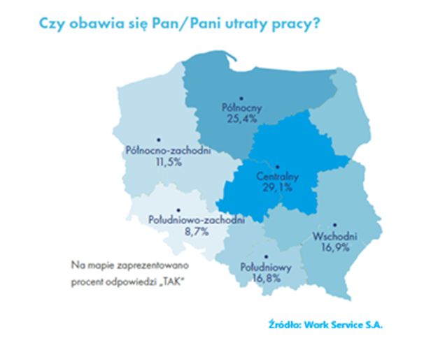 Rynek pracy: widoczny podział na Polskę A i B 