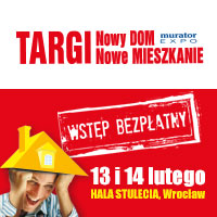 III Targi Nieruchomościowe Nowy DOM Nowe MIESZKANIE 13-14 lutego Wrocław