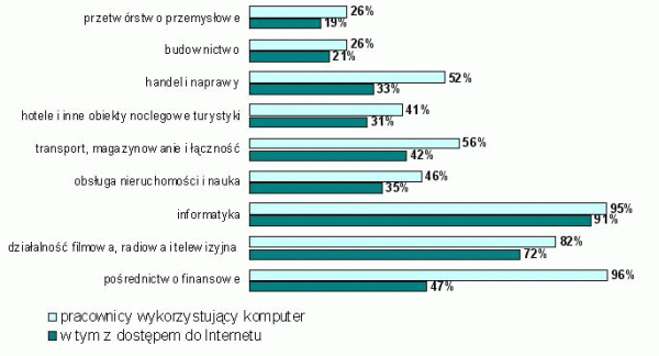 Internet i komputery w Polsce - raport 2005