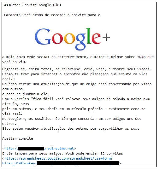 Ataki na Google Plus