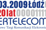 XX Międzynarodowe Targi Komunikacji Elektronicznej INTERTELECOM odbędą się w dniach 17-19.03.2009 r.