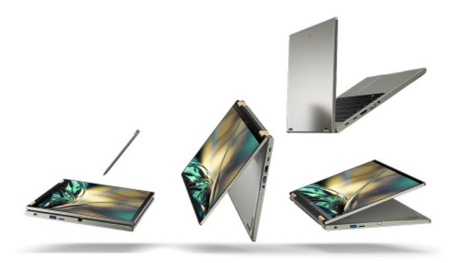 Laptopy Acer Swift 3 OLED oraz Spin 3 i 5