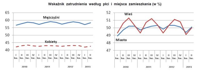 Aktywność ekonomiczna ludności IV-VI 2013