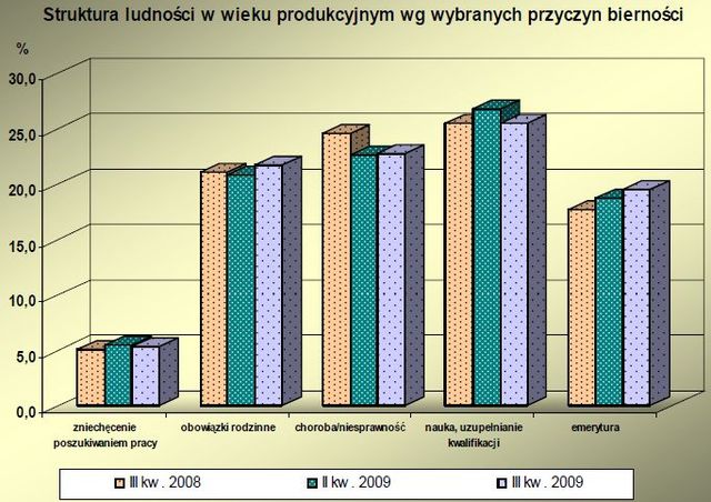 Aktywność ekonomiczna ludności VII-IX 2009