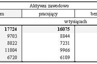 Aktywność ekonomiczna ludności X-XII 2010