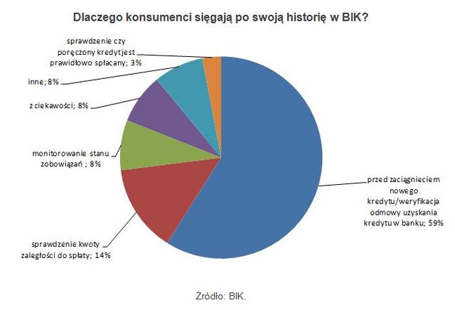 Czyszczenie historii BIK to fikcja?