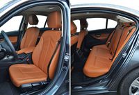 BMW 320i Efficient Dynamics Edition - przednie i tylne fotele