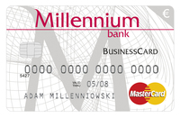 Karta Millennium MasterCard Prepaid Commercial