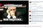Beata Szydło i jej broszki w social media
