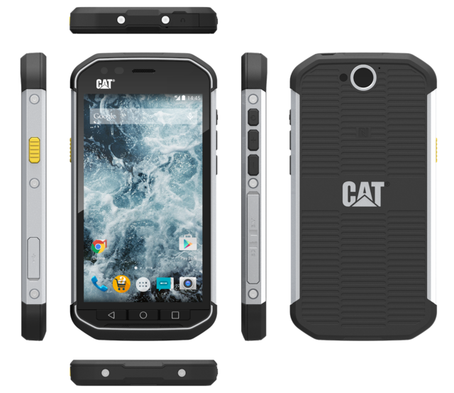 Pancerny smartfon S40 – najmocniejsze dziecko firmy Cat