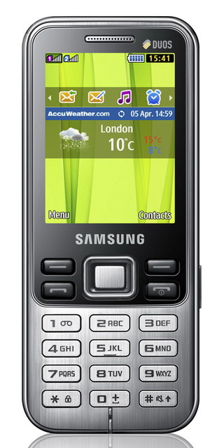 Samsung C3322 - telefon z Dual Sim