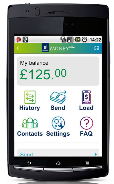 Płatności mobilne - Ericsson Money