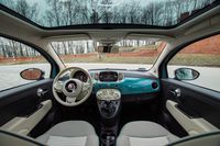 Fiat 500 Anniversario - wnętrze