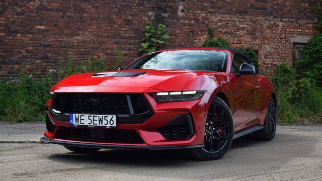 Test Ford Mustang Convertible V8: Najtańszy kabriolet z silnikiem V8 w Europie