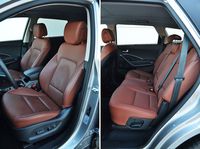 Hyundai Grand Santa Fe 2.2 CRDi 6AT Platinum - przednie i tylne fotele