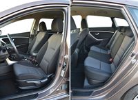 Hyundai i30 Wagon 1.6 GDI - przednie i tylne fotele