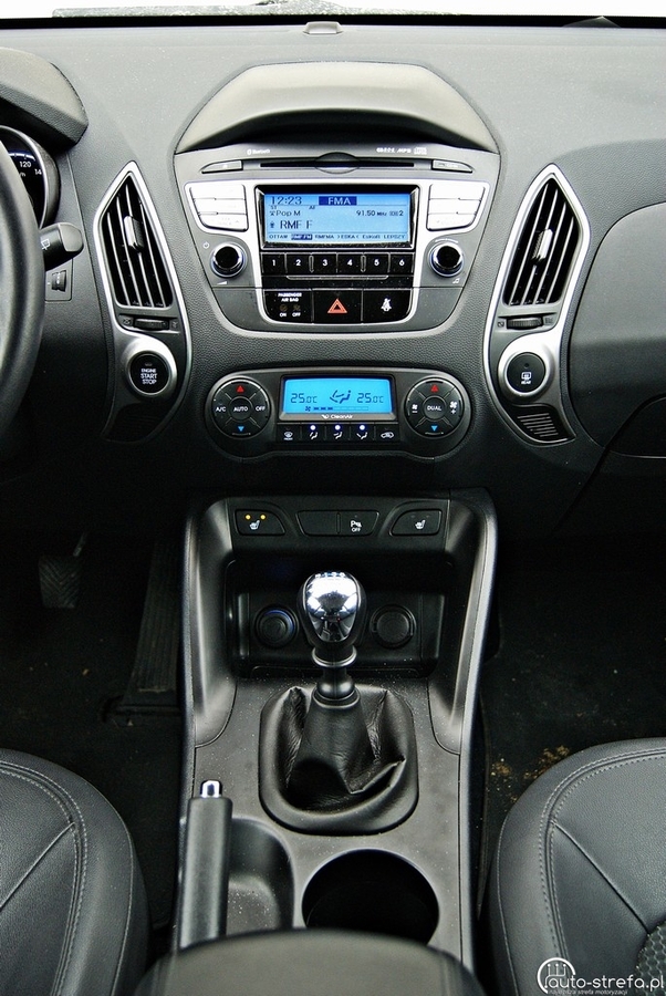 Hyundai ix35 1.7 CRDi Style konsola