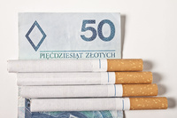 Tytoń i papierosy: akcyza rośnie, dochody spadają Tytoń i papierosy: akcyza rośnie, dochody spadają
