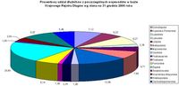 Procentowy udział dłużników z poszczególnych województw w bazie Krajowego Rejestru Długów wg stanu n