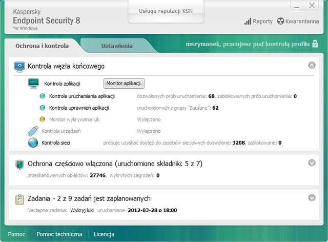 Kaspersky Endpoint Security 8 i Security Center po polsku