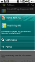 Kaspersky Mobile Security Lite dla systemu android
